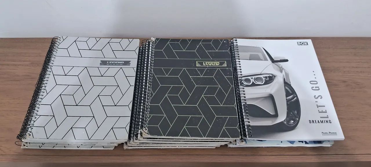 Lote de Cadernos (Usados)