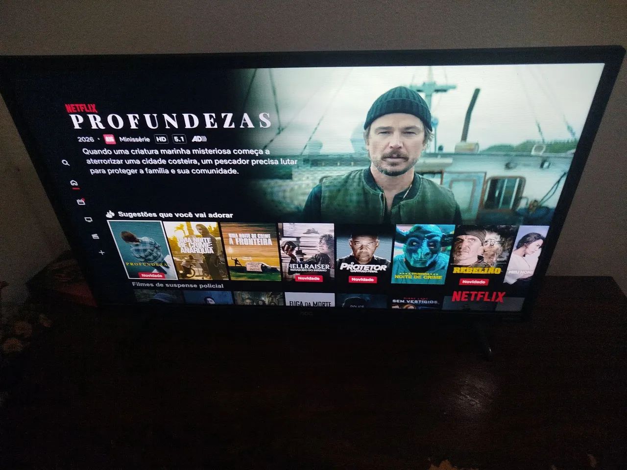 Tv AOC 32 polegadas SMART - Foto 4