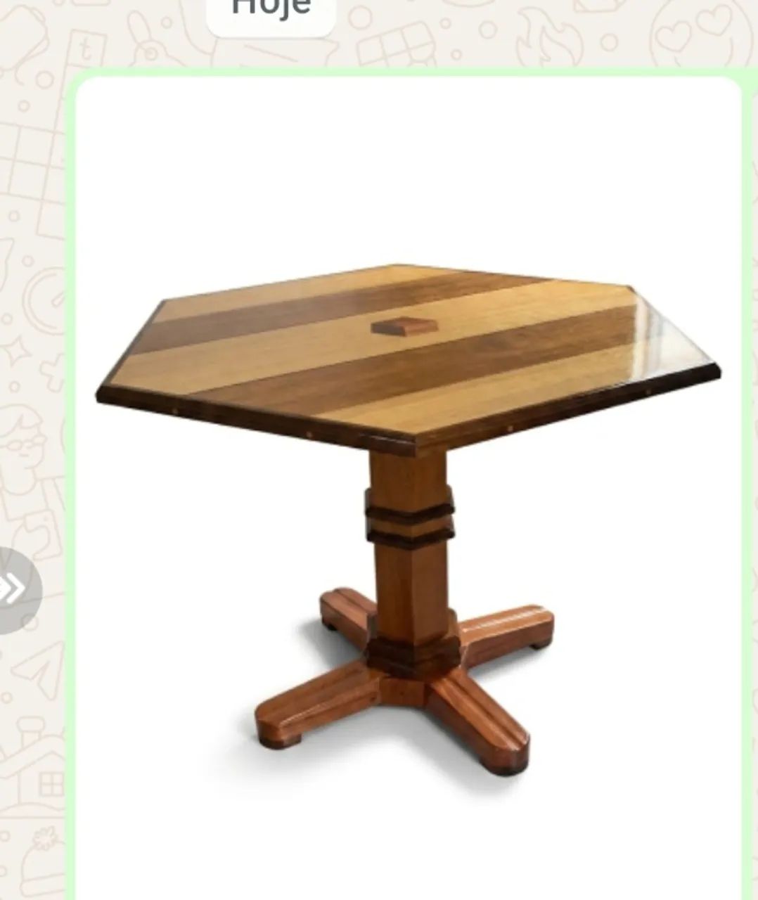 Mesa de jantar Sextavada - Foto 2