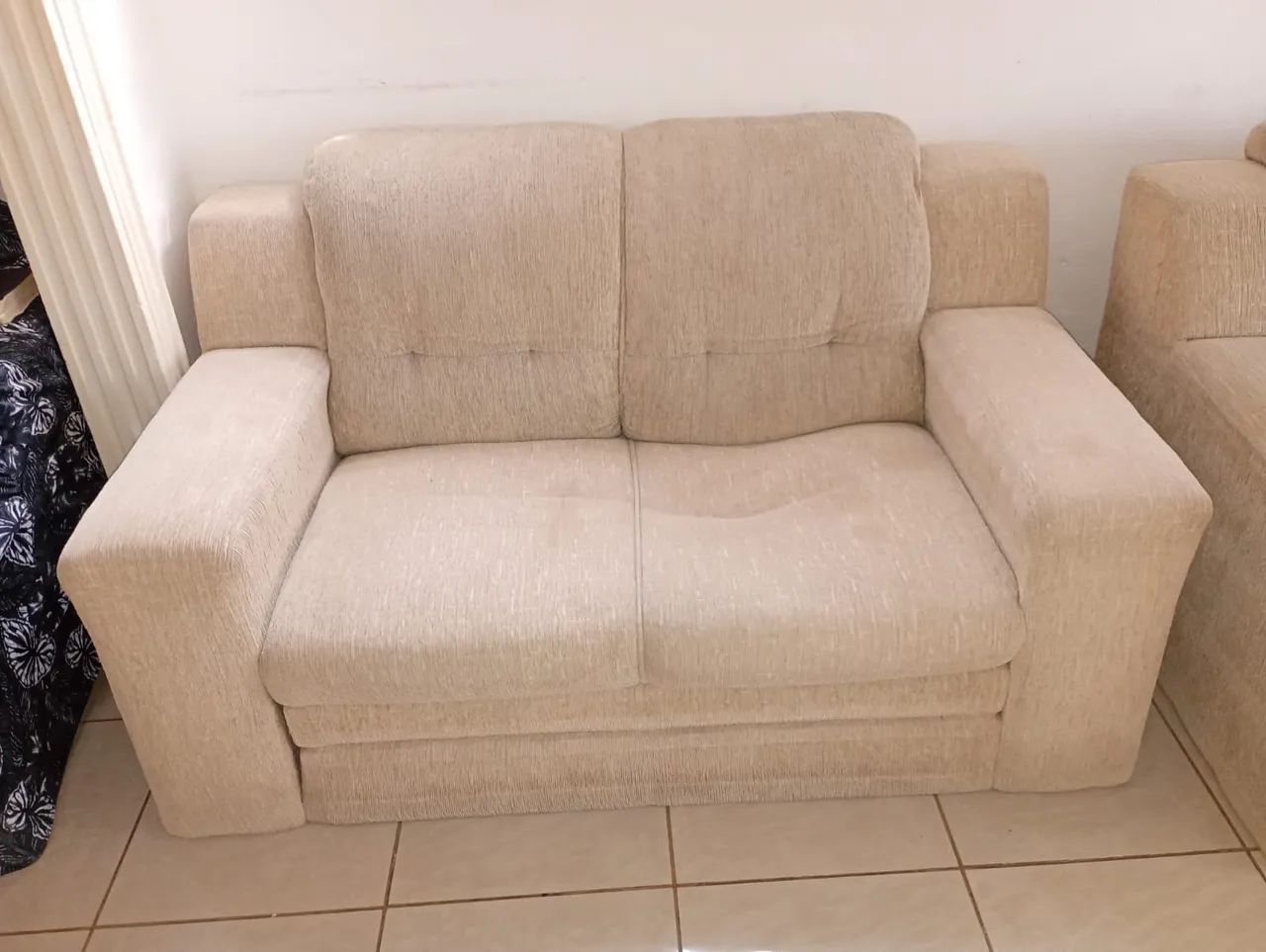 Vendo sofá de 2 e 3 lugares