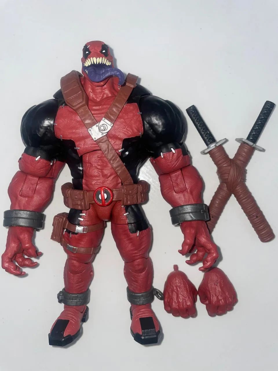 Venompool Marvel Legends Baf [ Perfeito Estado ] Comoleto