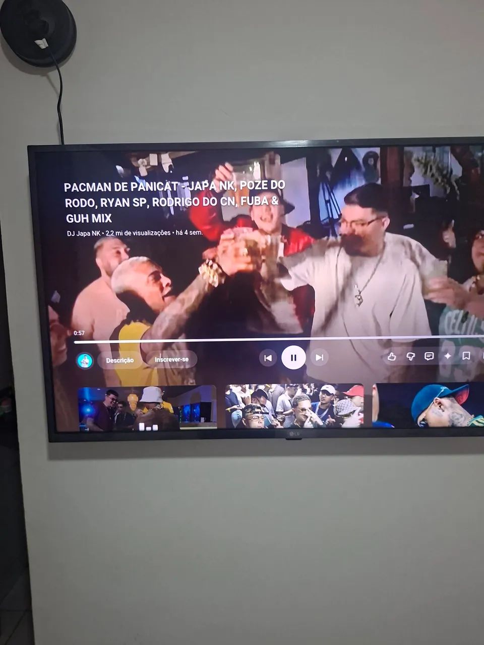 TV 43 LG 1 MES DE USO - Foto 2