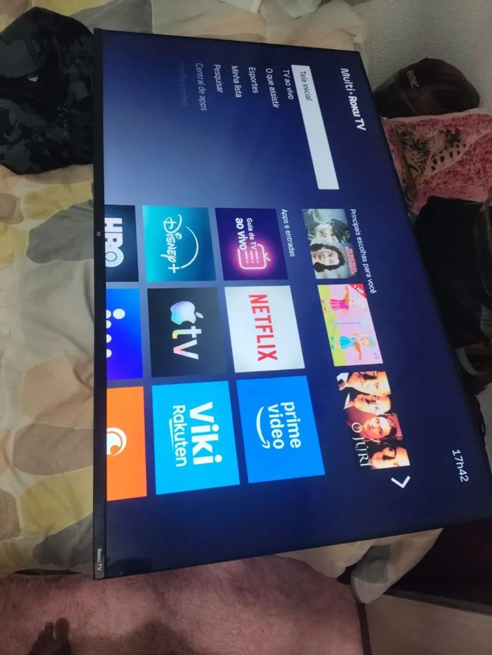 Tv de 50 polegadas com 4 meses de uso  - Foto 2