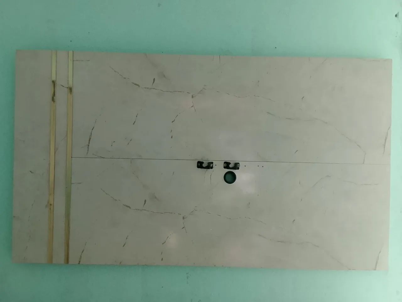 Tanquinho de roupa e painel 