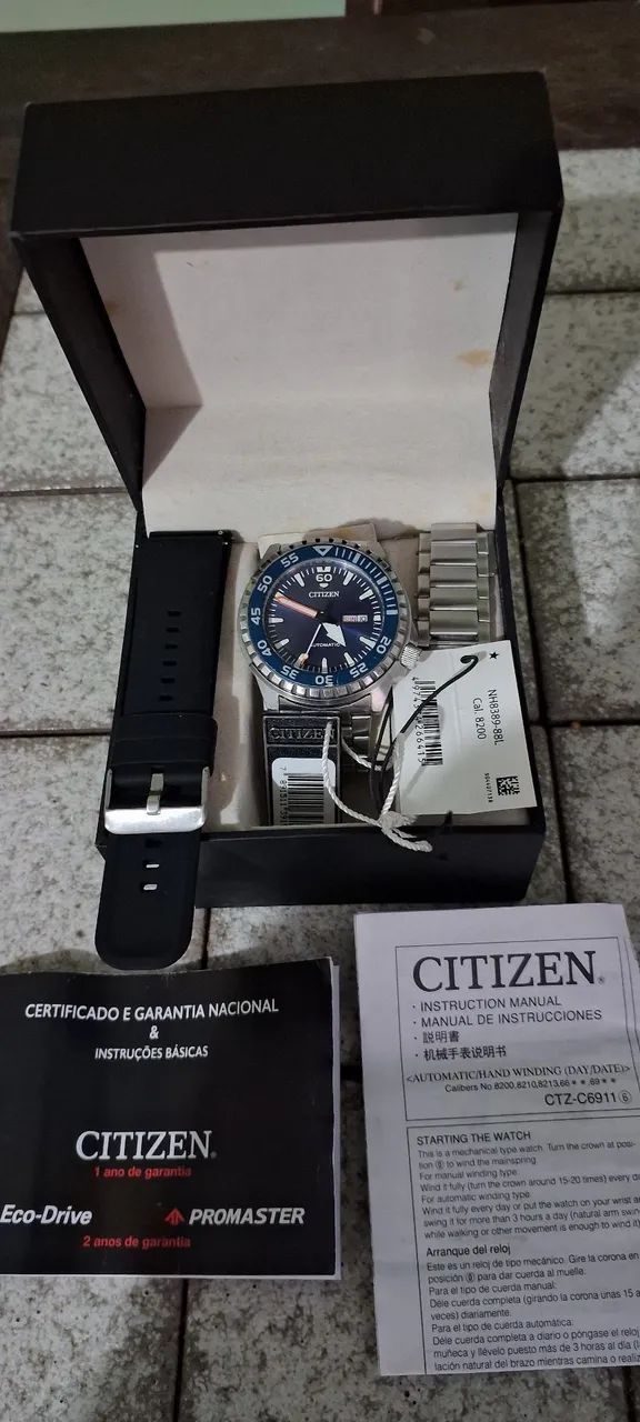 Marin様 Relógio Citizen Diver Mariner Sport Automatic *IMPERDÍVEL* (SÓ