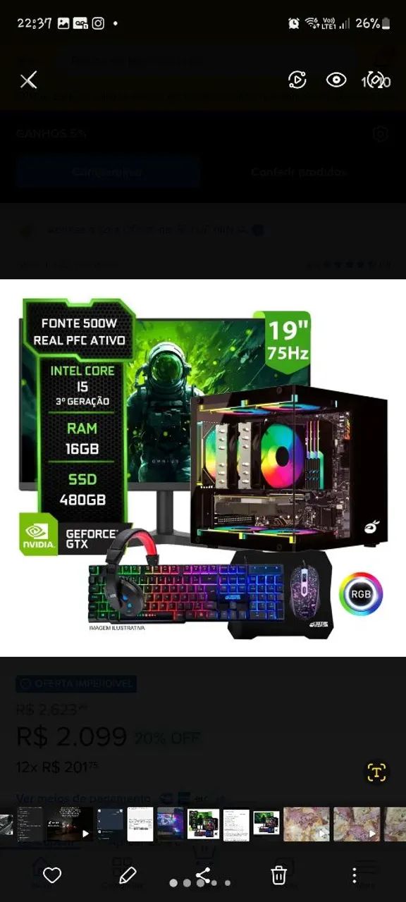 Pc completo  - Foto 3