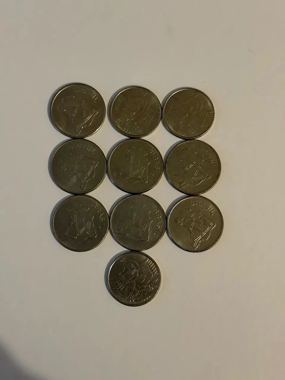 Lote com Moedas- 10 Cruzeiros , Ano Diversos - Foto 3