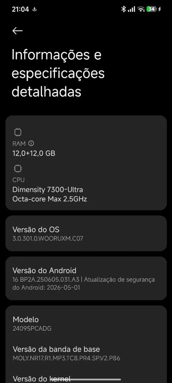 Poco x7 troco em celular ultra  - Foto 4