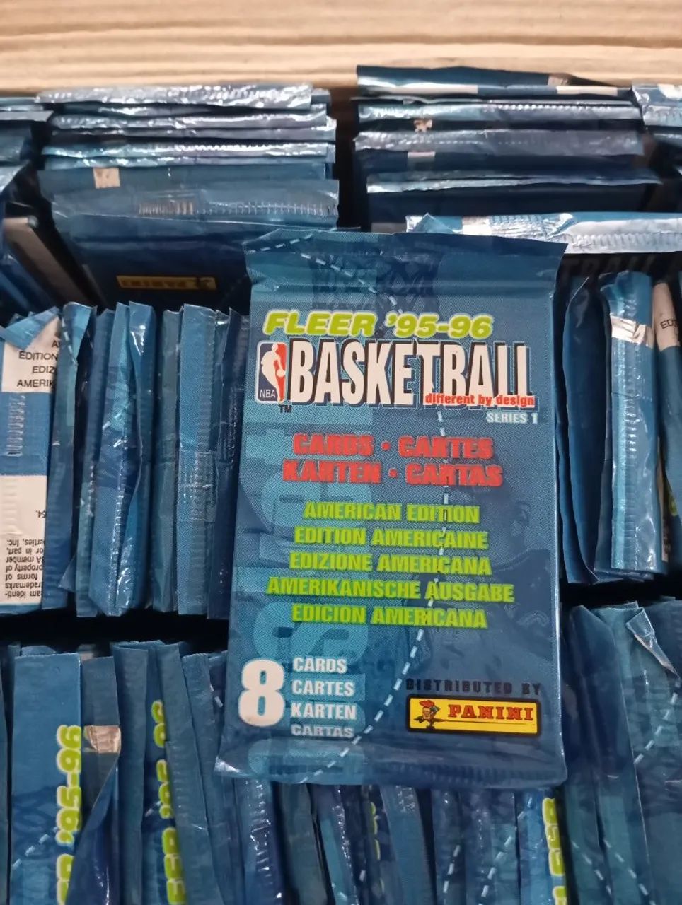 Pacotes de cartas Basketball NBA Fleer 95/96