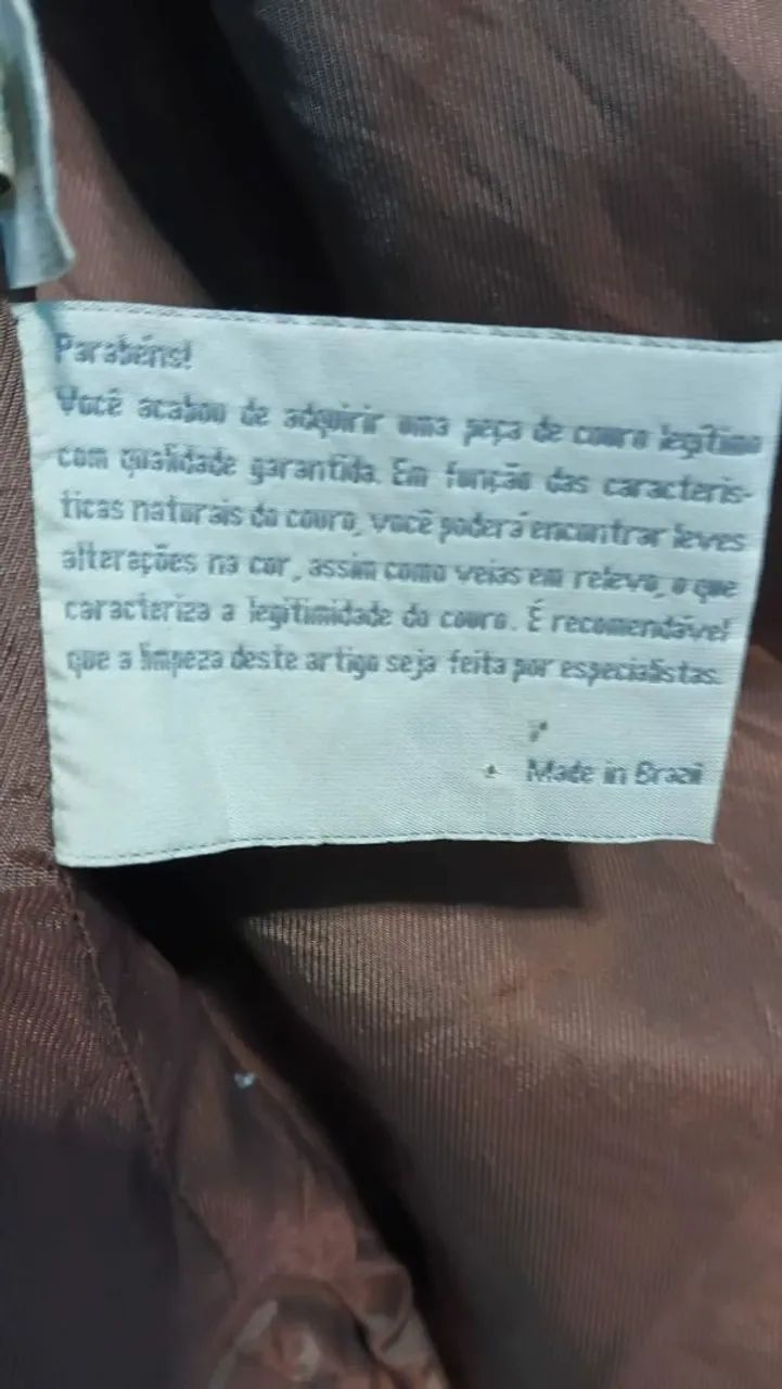 Jaqueta de couro  - Foto 2