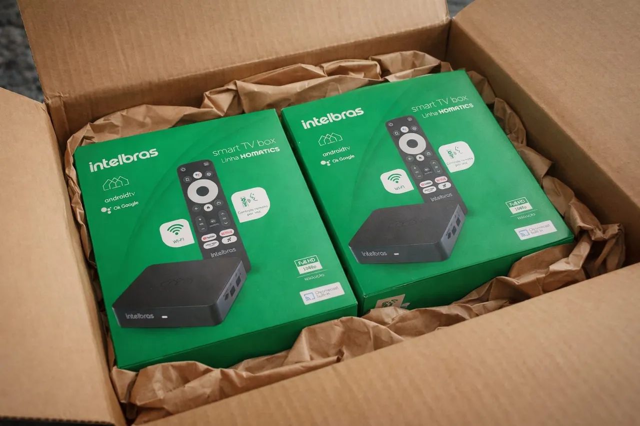 Smart tv box kit com duas unidades  - Foto 4