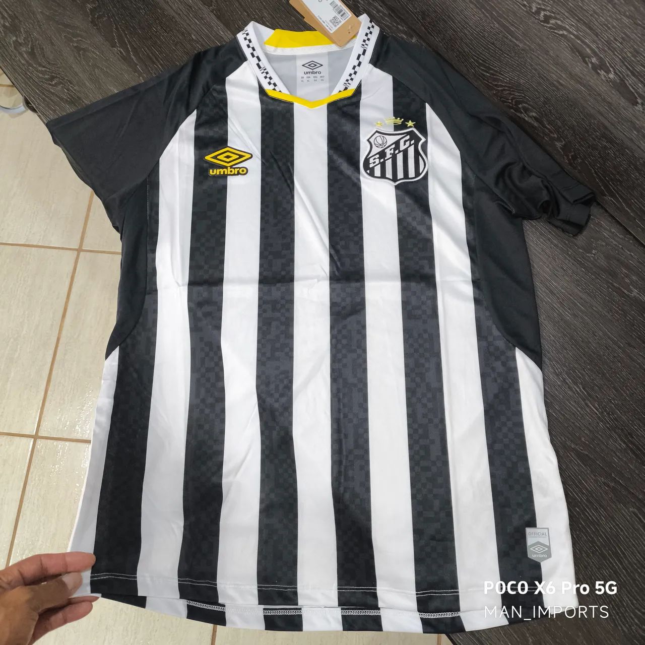 Camisa SANTOS 2026/27 - Uniforme 2 - Versão Torcedor  - Foto 2