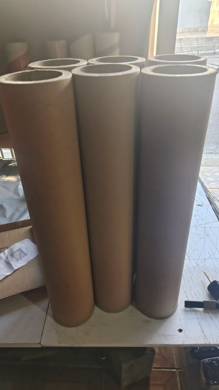 Tubo de papelão para stretch