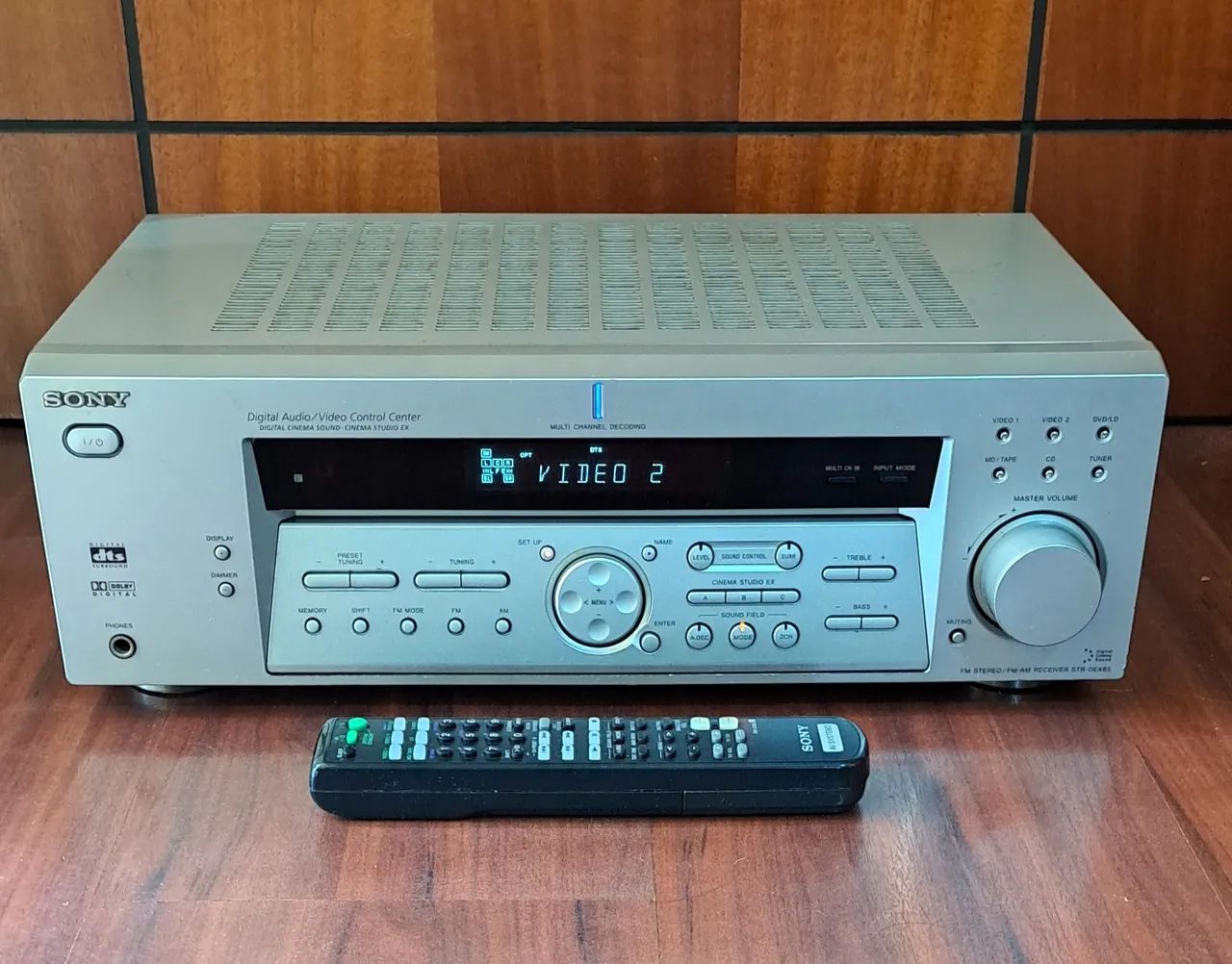 Receiver Sony 5.1 Digital ( STR-DE485 ) - Excelente