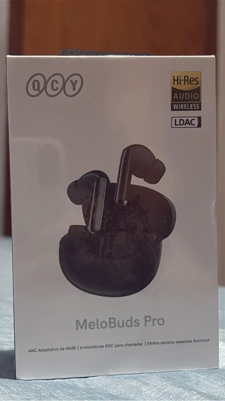 Fone QCY MELOBUDS PRO HT8 Bluetooth  - Foto 3
