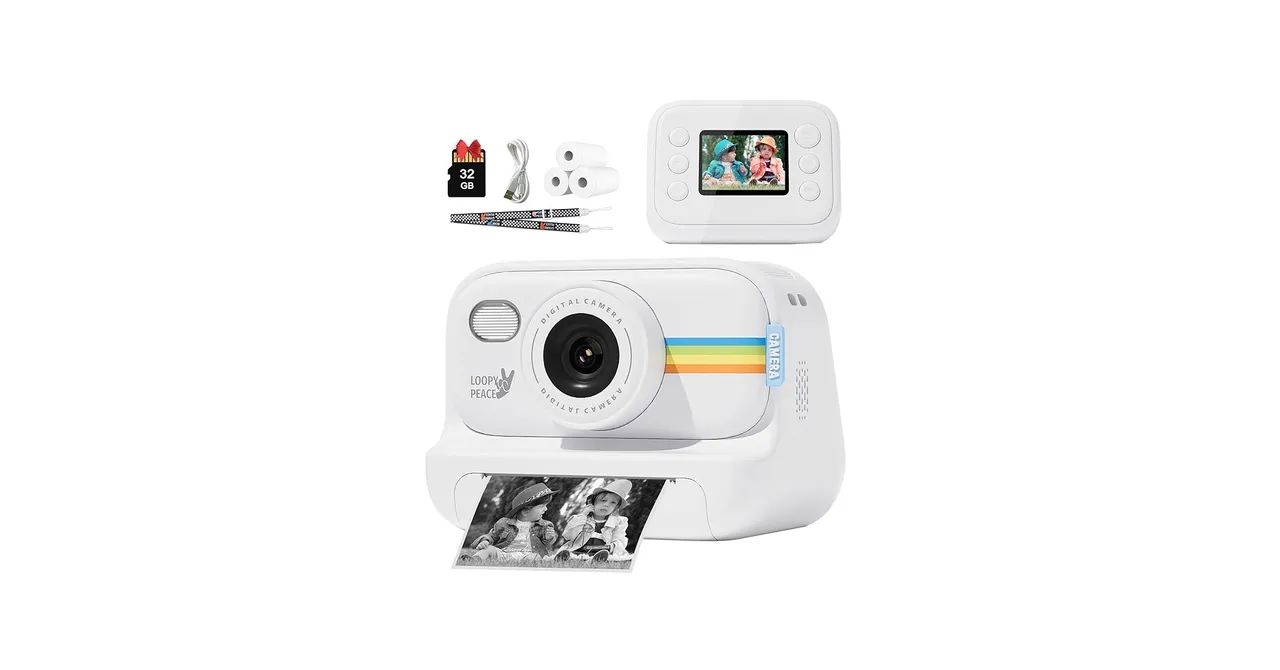 Câmera digital com impressão instantânea - completa e funcionando! - Foto 4
