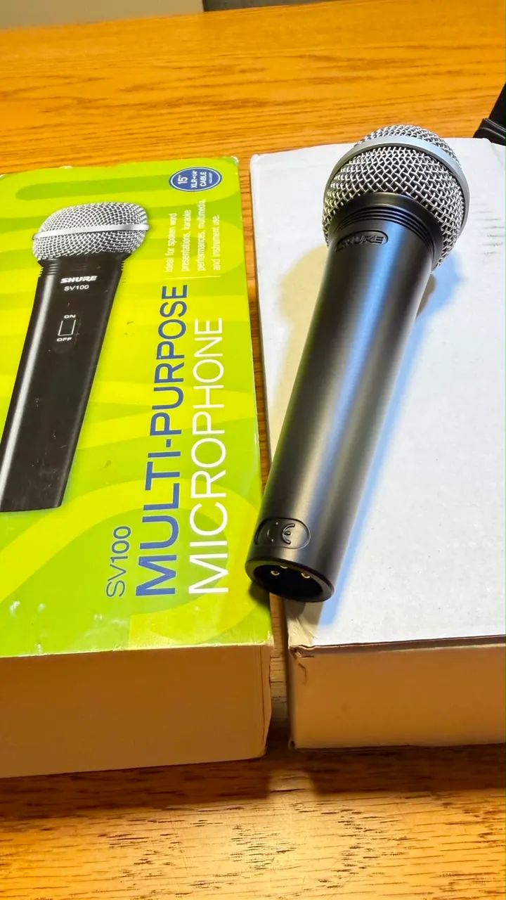 2 Microfone shure SV100  - Foto 3