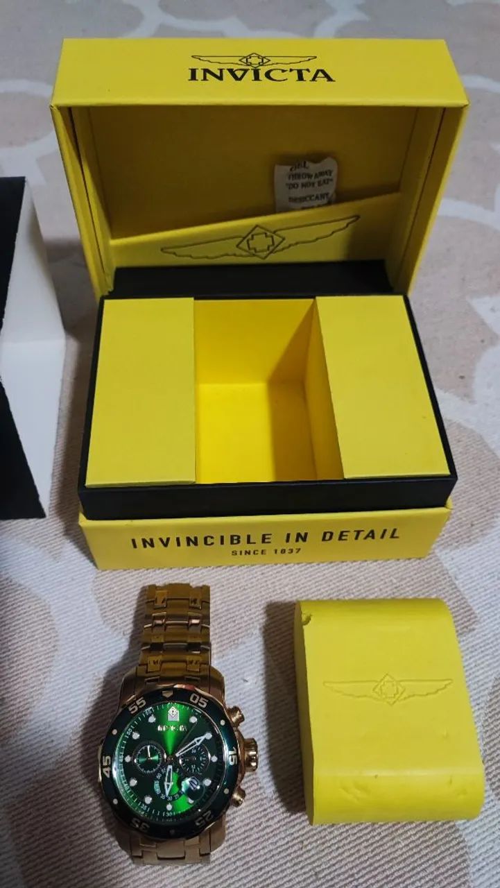 Relógio invicta Pro Diver 0075<br>Original Verde - Foto 4