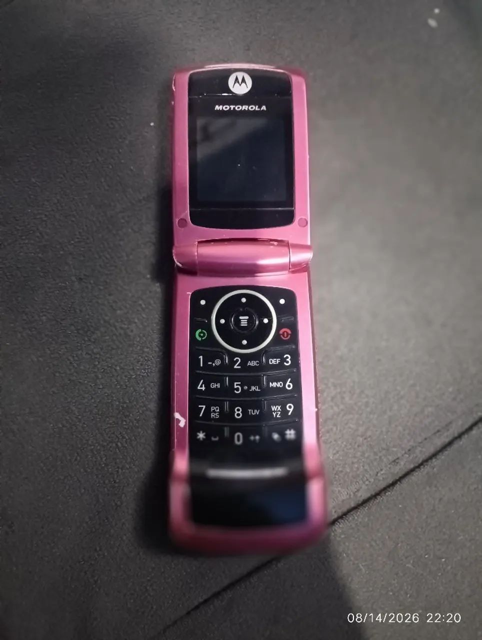 Motorola flipphone rosa antigo celular  - Foto 2