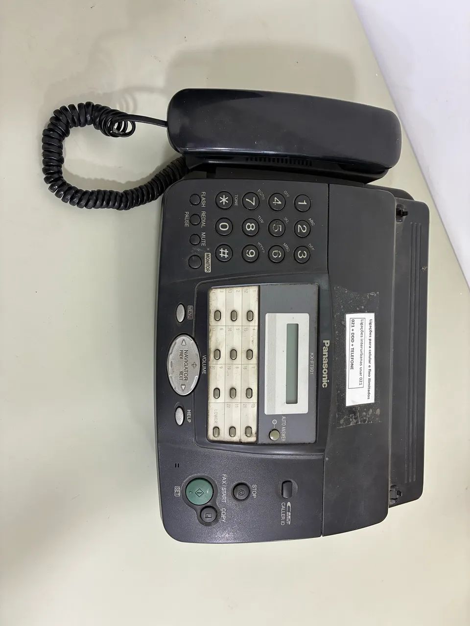 Aparelho de Fax Panasonic