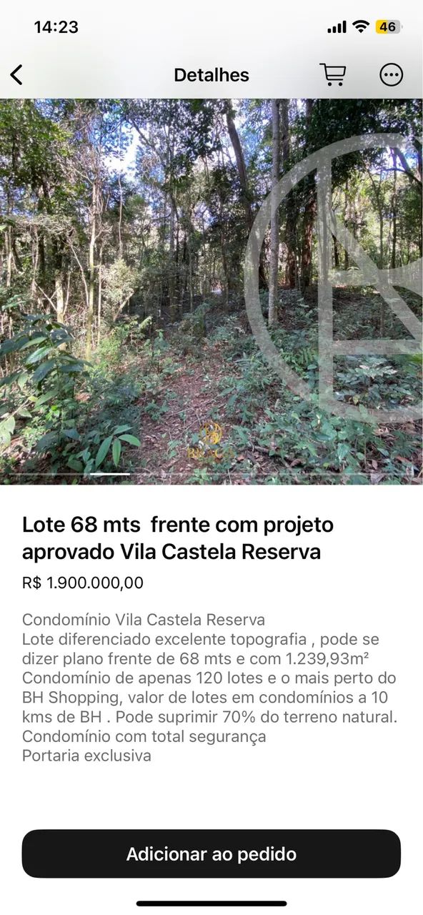 Lotes no Vila Castela Nova Lima  - Foto 5