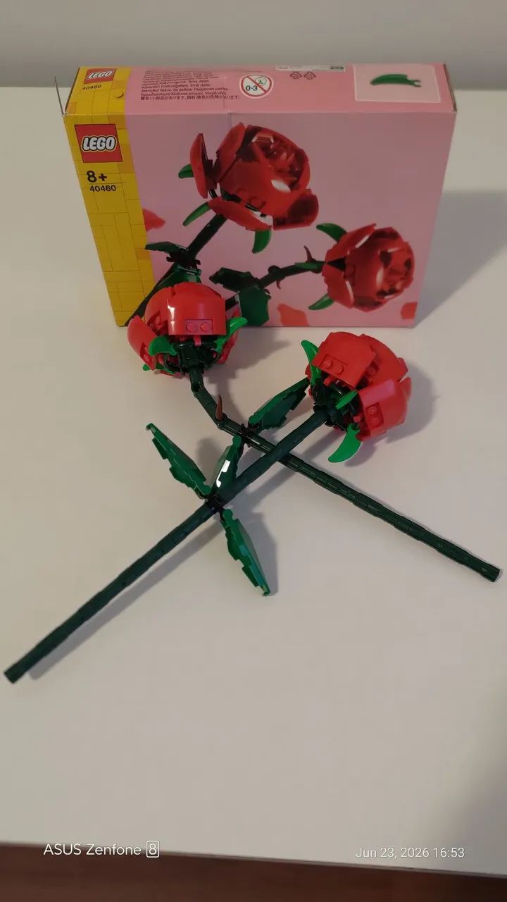 Lego - Rosas Vermelhas 40460