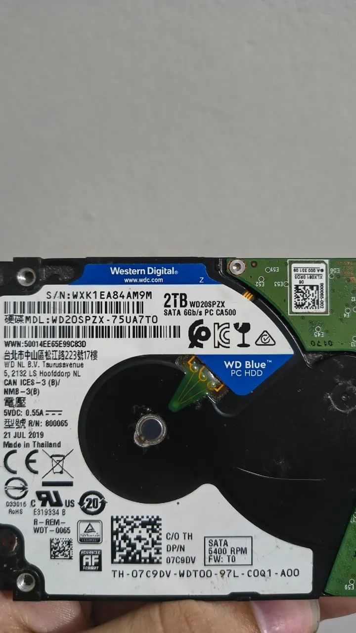 HD Notebook 2TB/2'5 - Foto 3