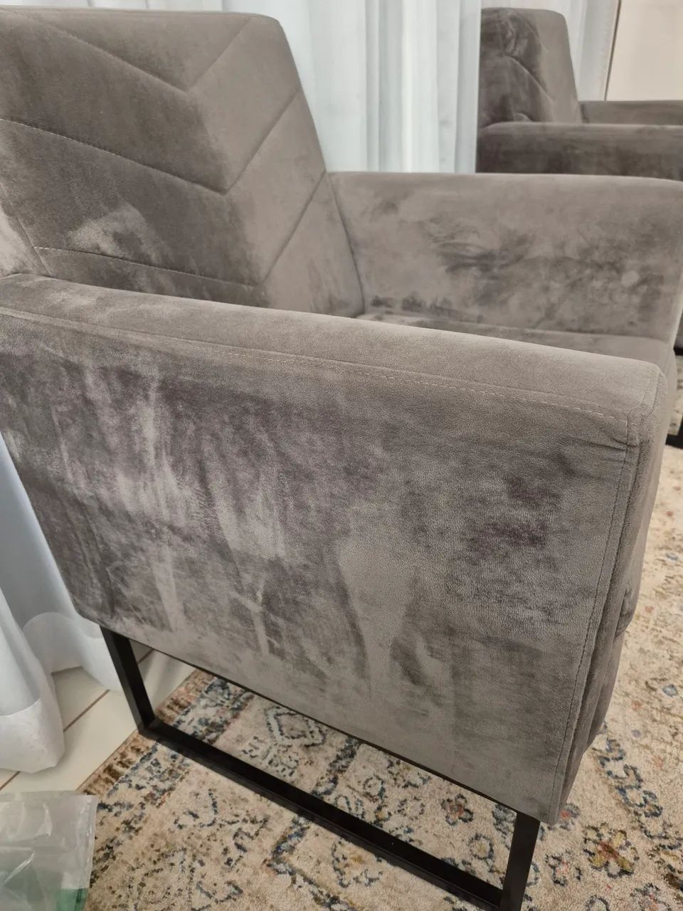 Poltrona luxo veludo - Foto 3