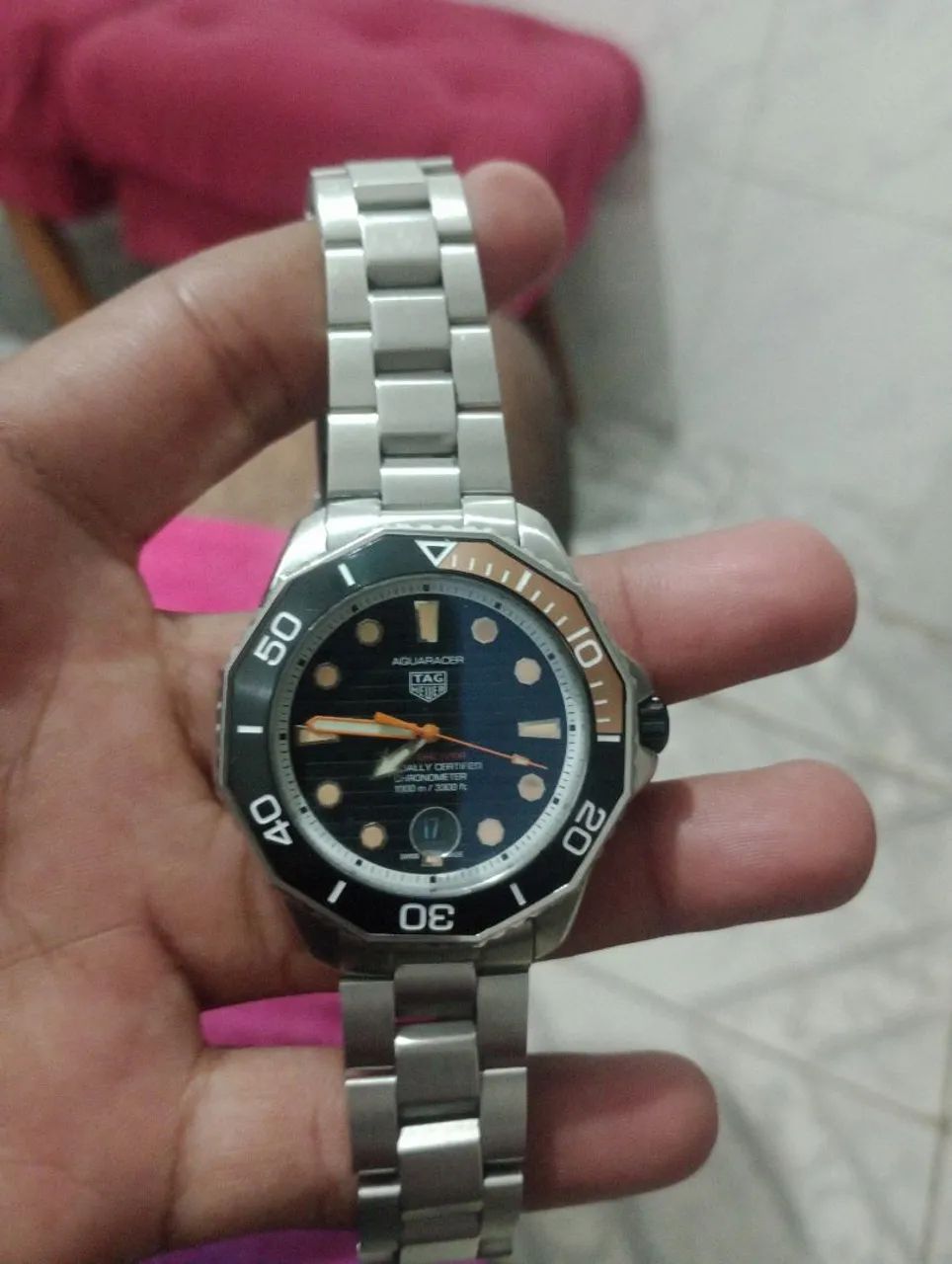 Relógio tagheuer em perfeito estado 