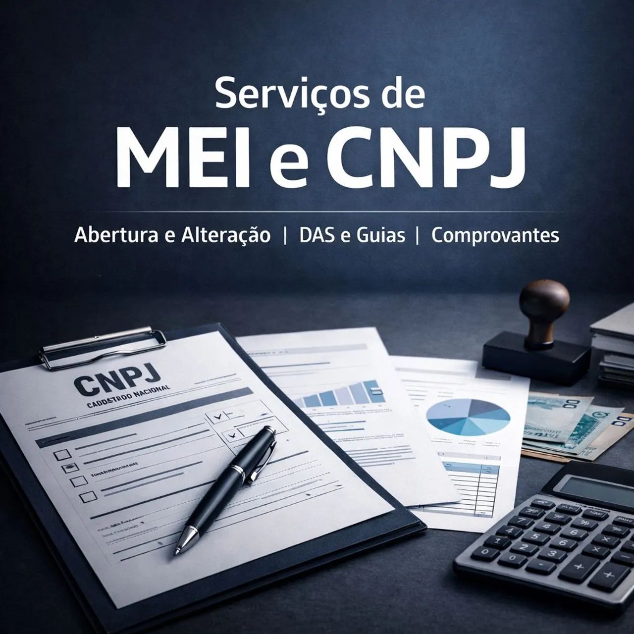 Serviços de MEI e CNPJ ? Alterações, DAS e Comprovantes
