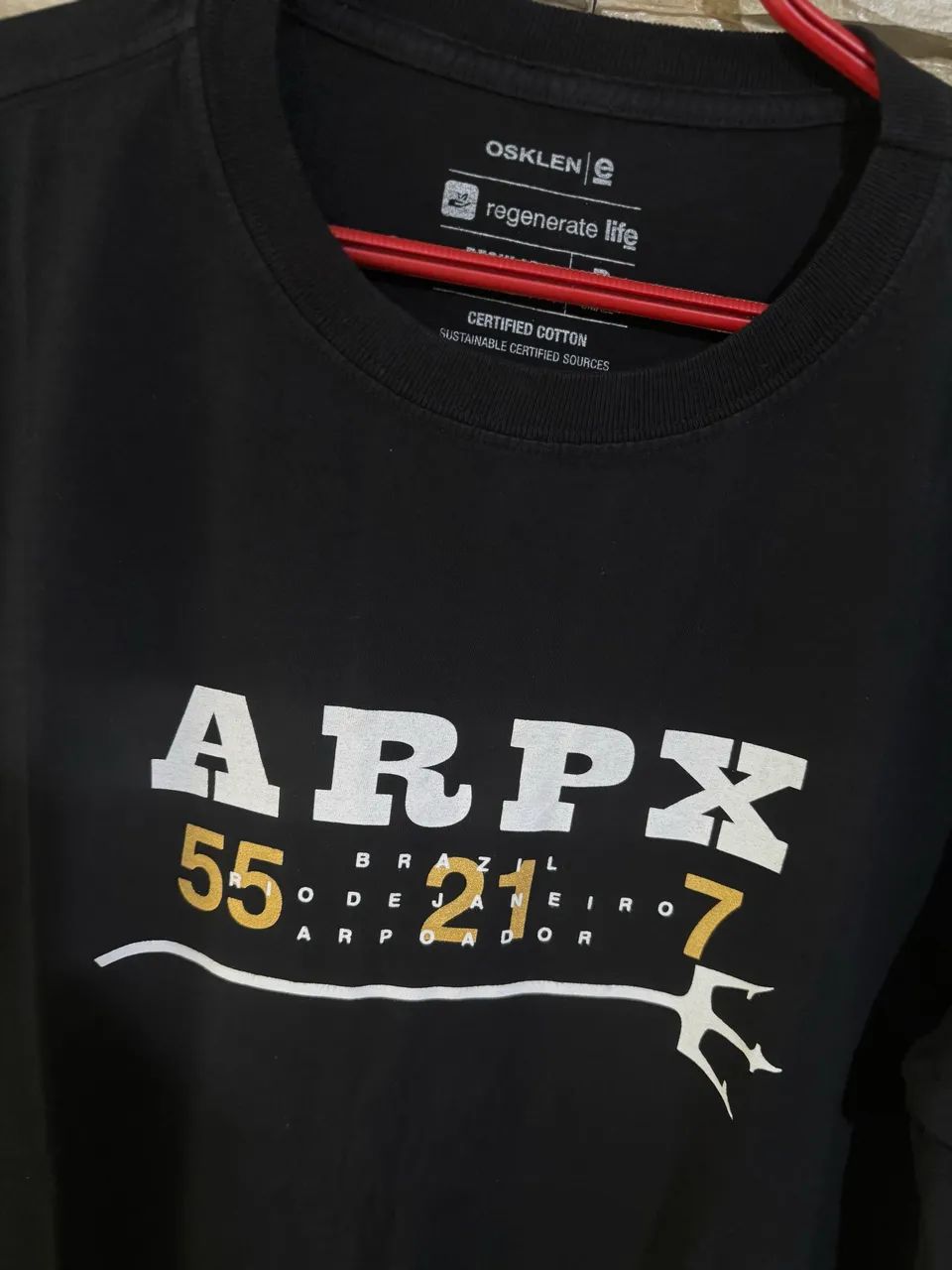 Camiseta Osklen Regular ARPX tamanho P - Foto 2