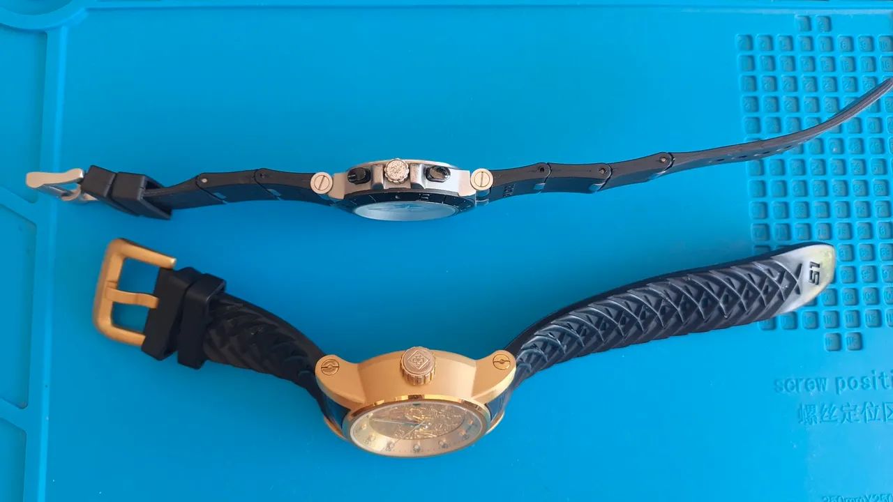 Relógios invicta Yakuza e bvlgari alumínium - Foto 3