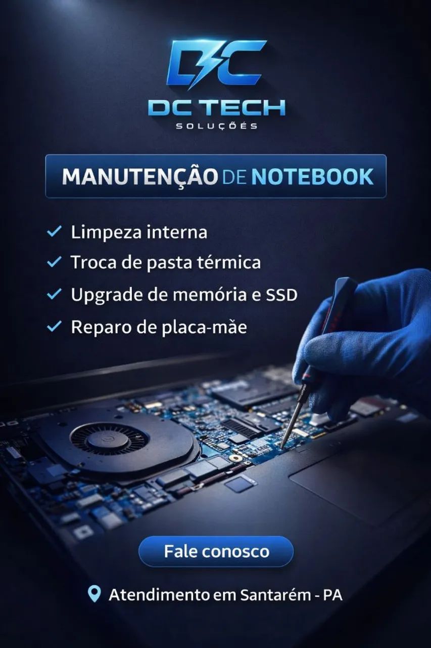 Reparo e Manutenção de notebook e celular 
