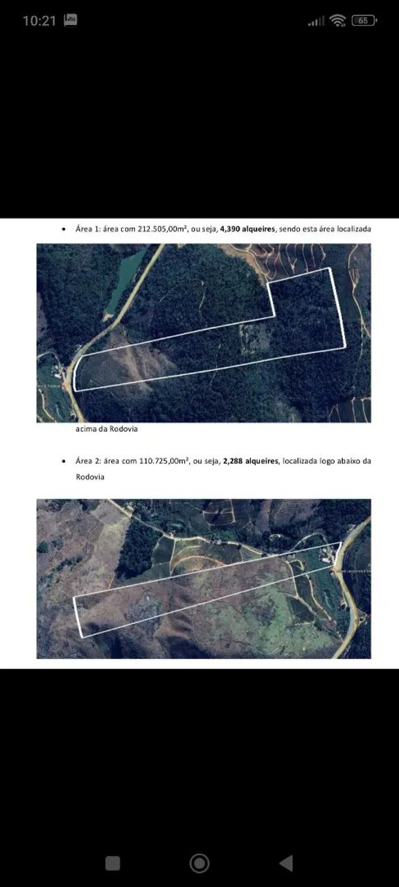 Terreno a venda no Sítio Matedi