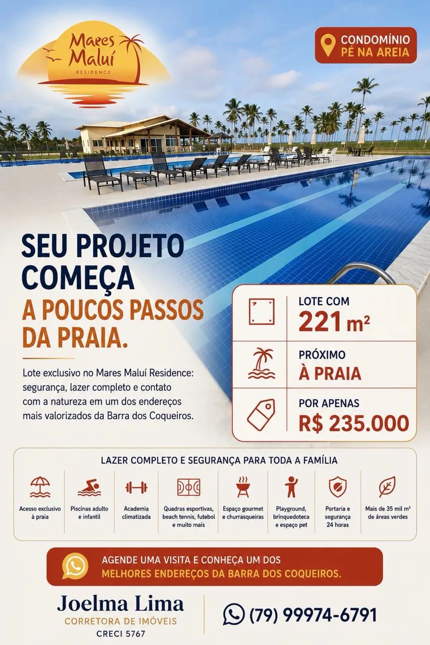 Condomínio Residencial A beira mar