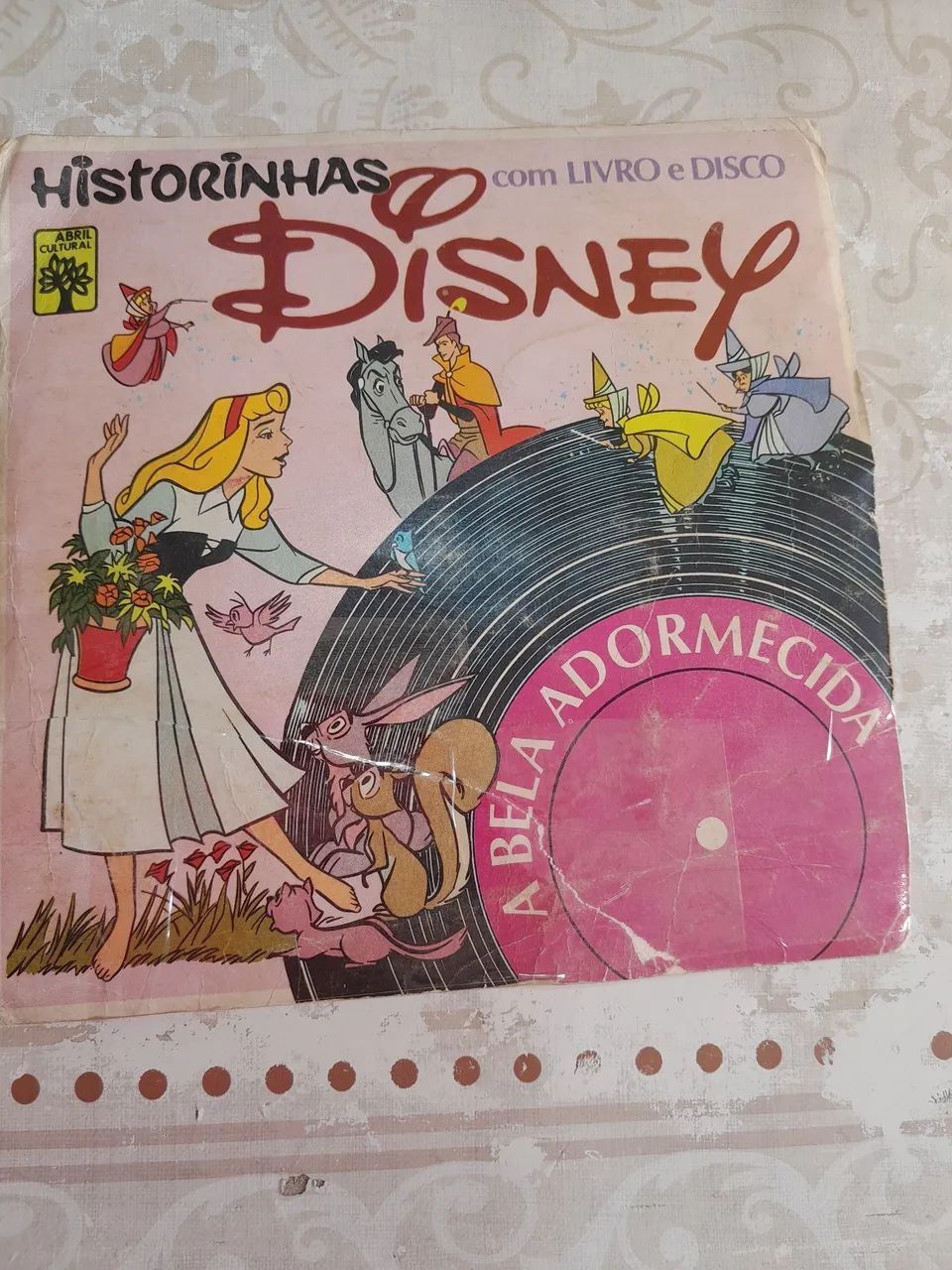 Vinil Disney 7polegadas ano 1978