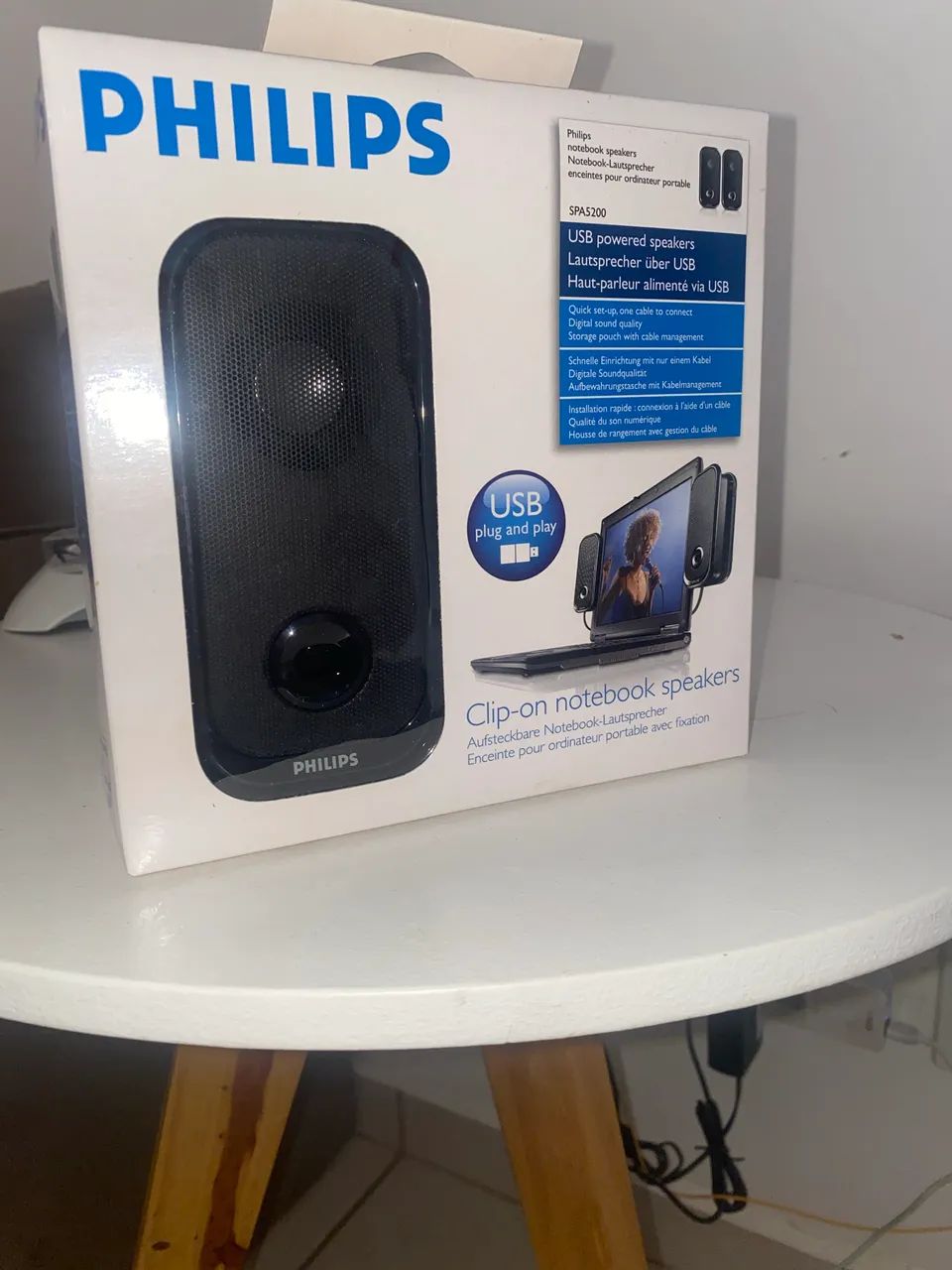 Caixa de Som Philips SPA5200 Nova na caixa - Foto 3