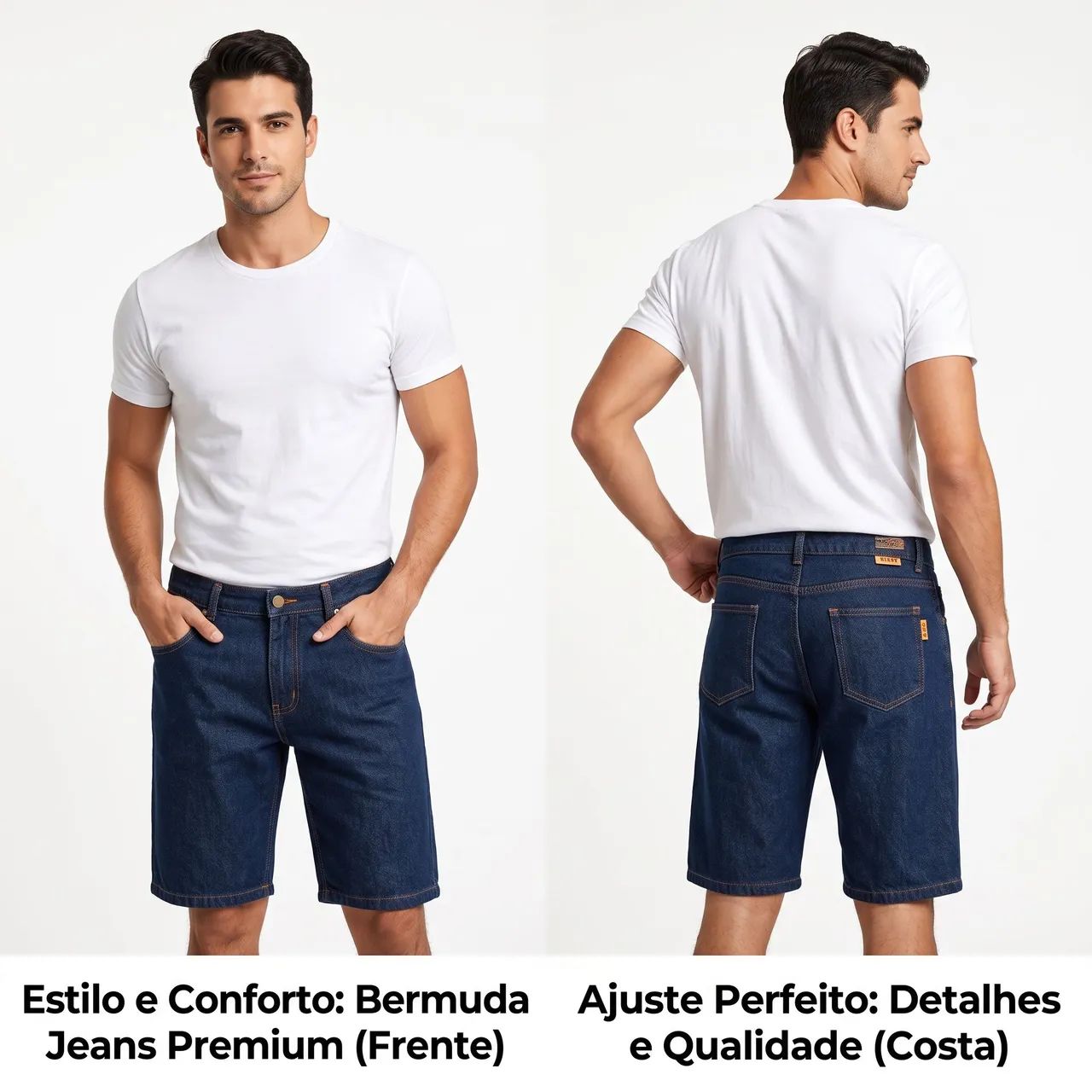 Bermuda jeans vários tamanhos 