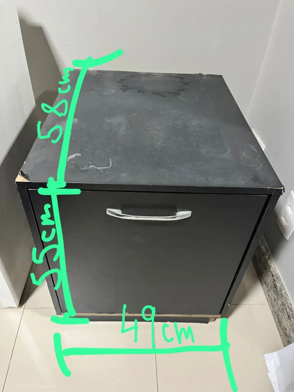 Caixa - MDF - Preta - Foto 3