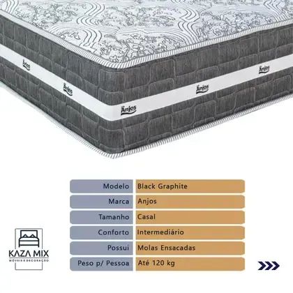 Cama Box Casal Espuma D33 Premium