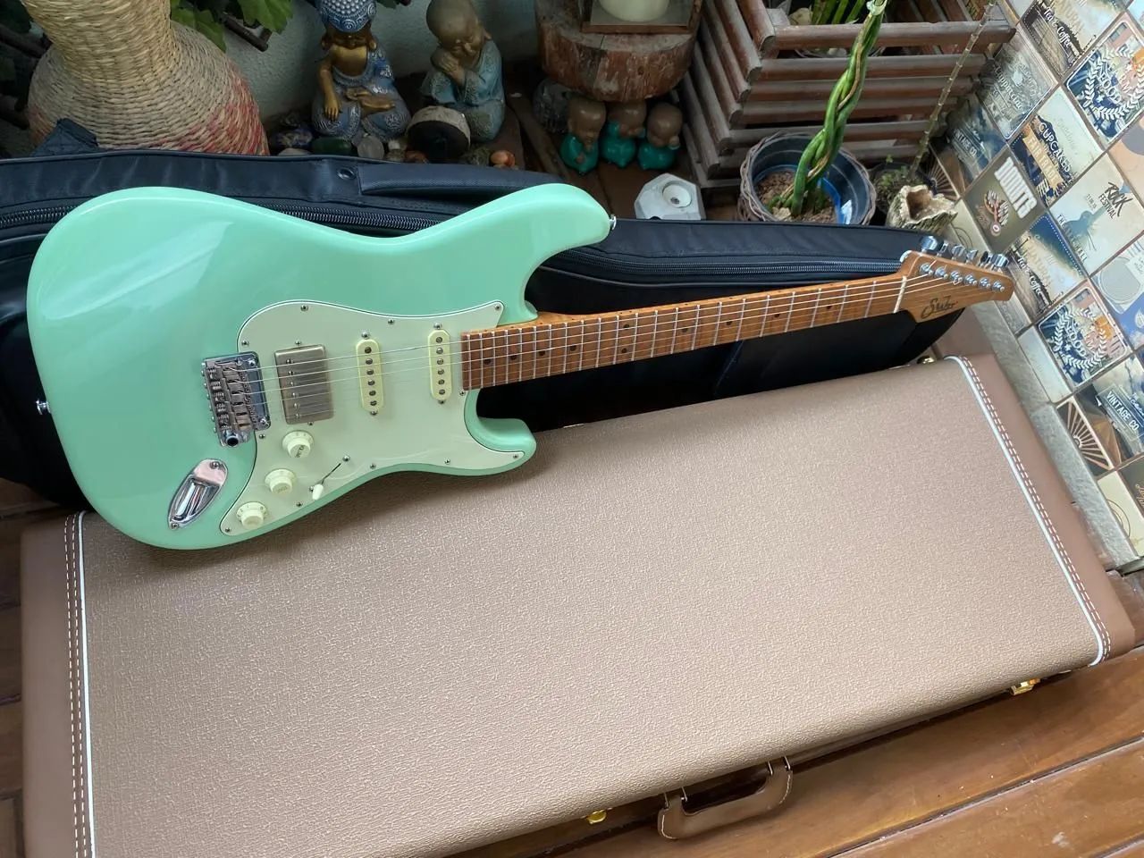 Suhr Custom classic S roasted maple  - Foto 5