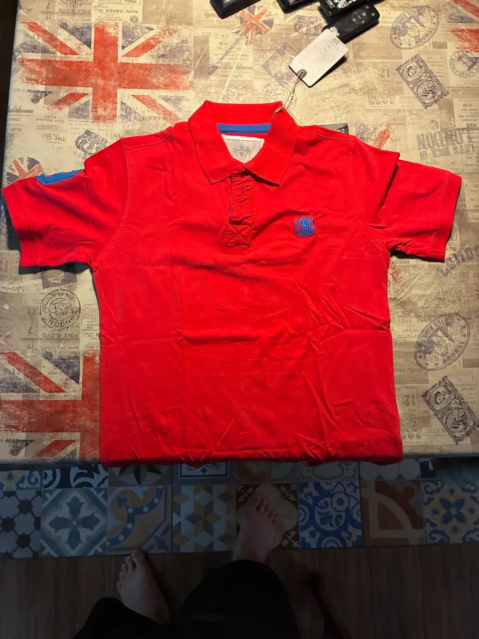 Camisa de gola