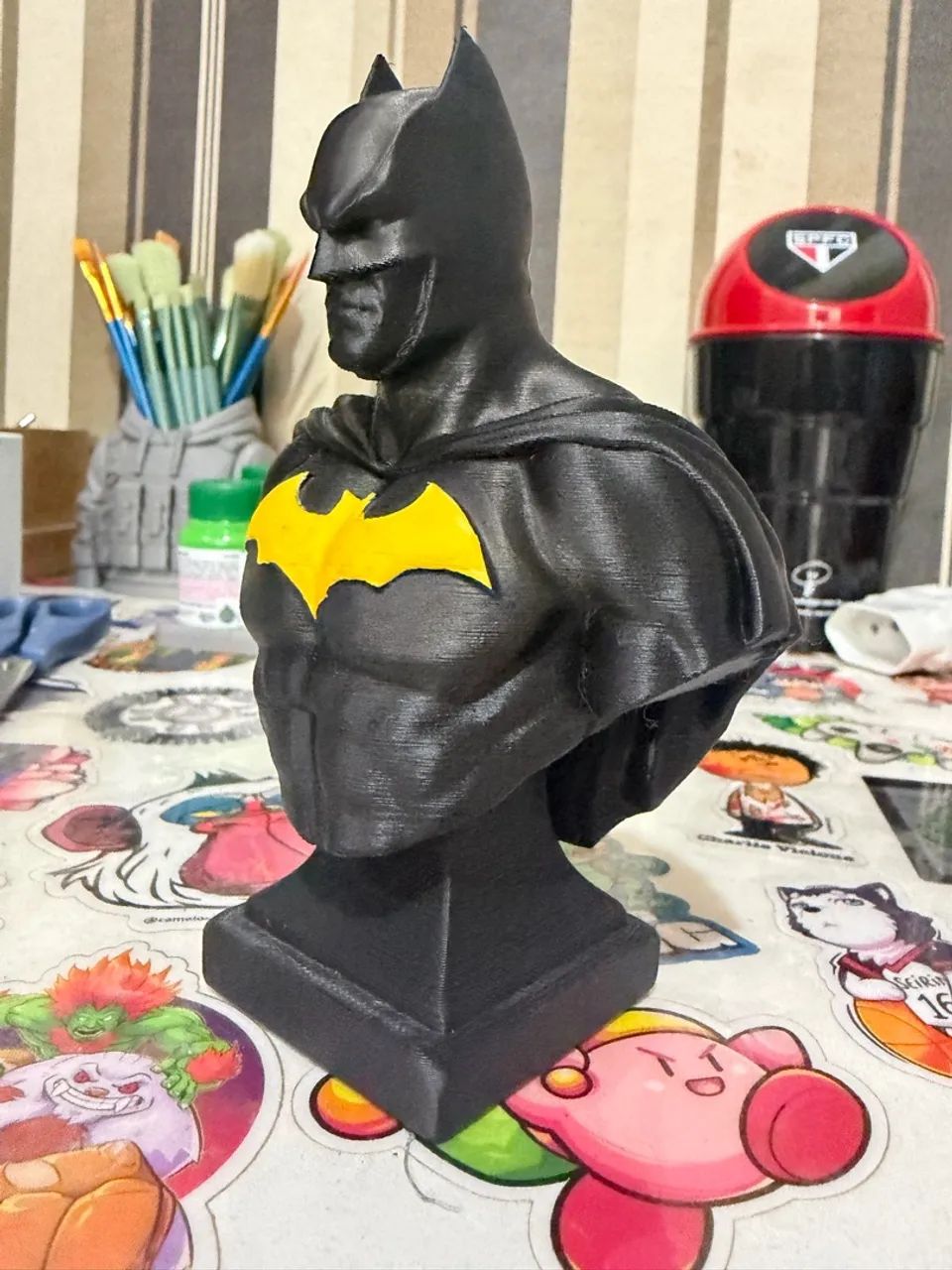 Busto Batman em PLA 12cm - Foto 3