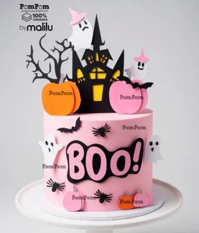 Topo de Bolo Halloween - Foto 2