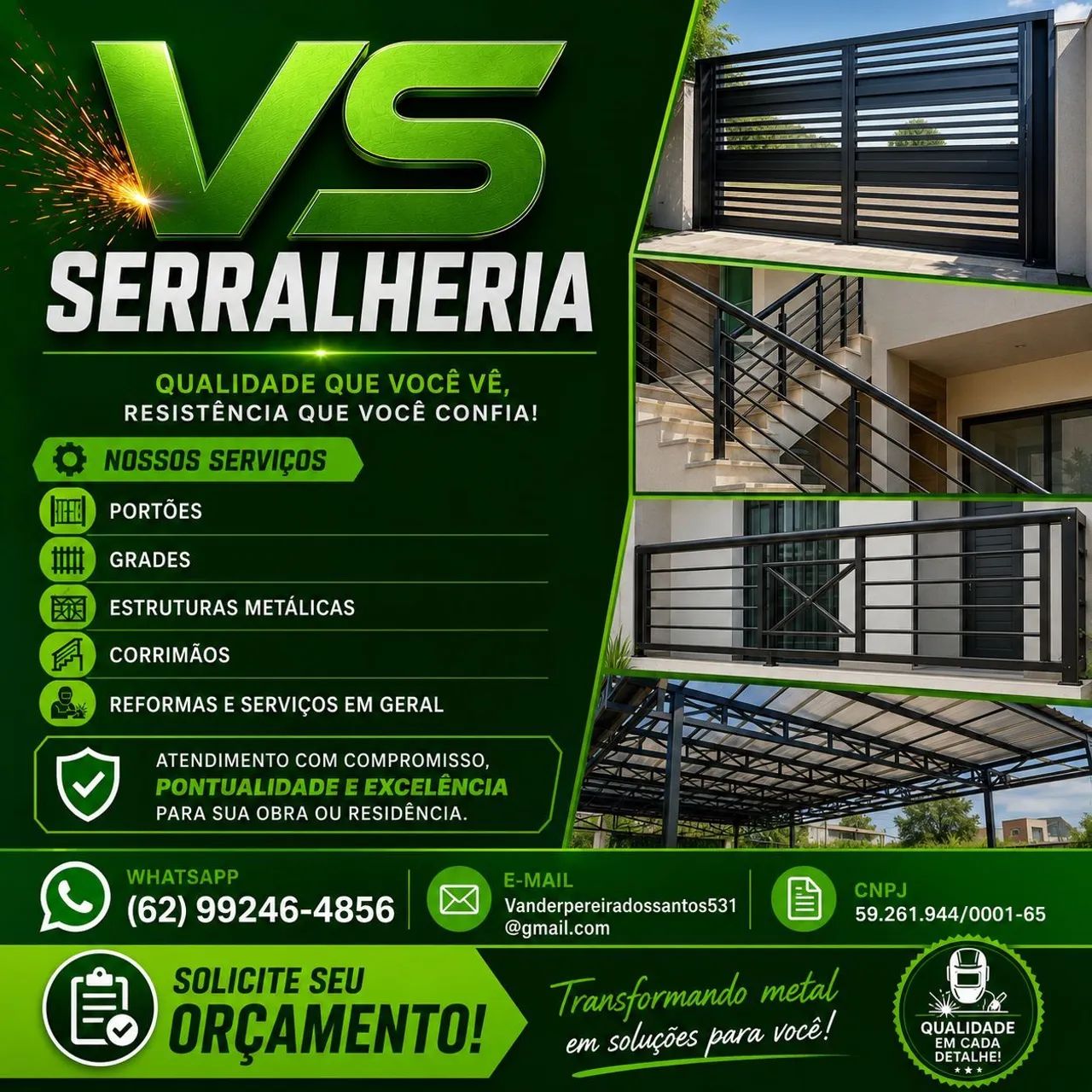 Faça seu orçamento com a gente 