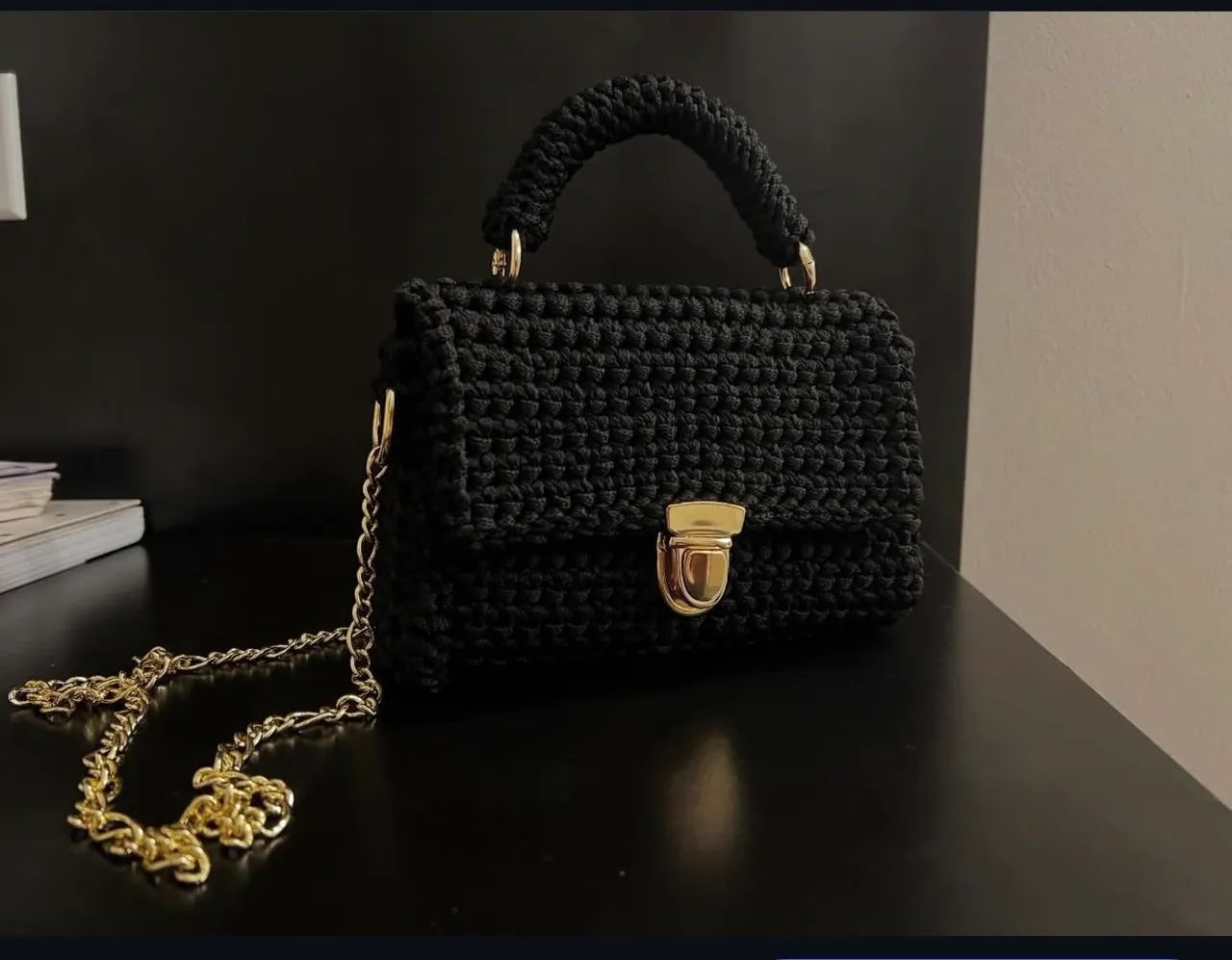 Bolsa em crochê - Foto 2