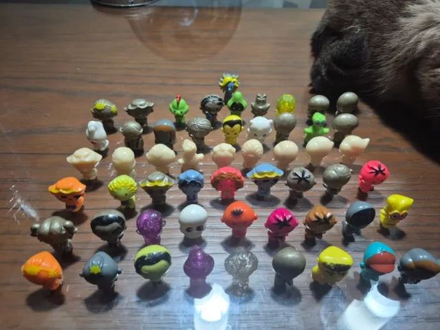 Lote Gogo's Crazy Bones Turma da Mônica + FutGogo's Futebol