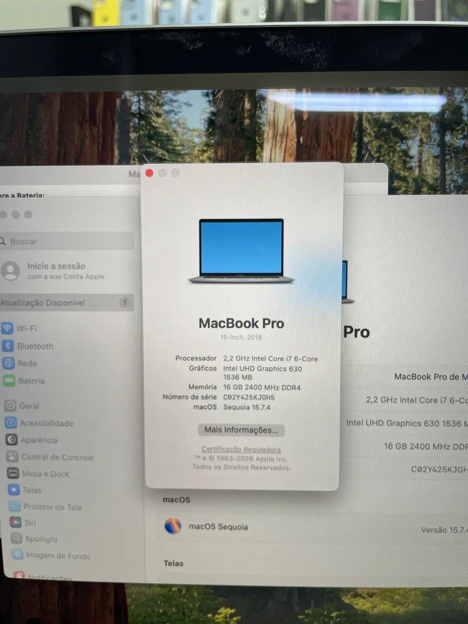 MacBook Pro core i7 novinho - preço de ocasião  - Foto 4