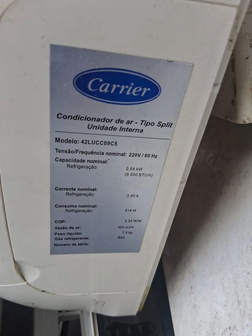 Placa evaporadora Springer 9000btus  - Foto 2