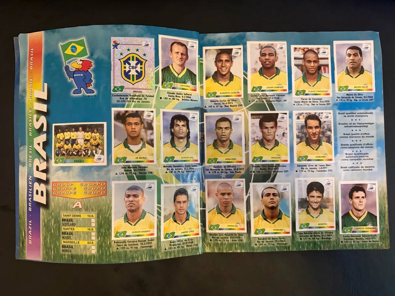 Álbum Copa 98 Completo - 1998 - Foto 2